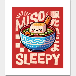 Miso Sleepy Posters and Art